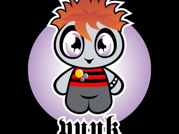 PUNK t shirt illustration PUNK t shirt illustration
