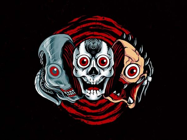 double slasher Graphic t-shirt design double slasher Graphic t-shirt design