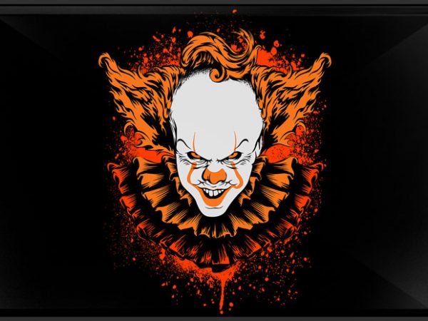 Halloween Clown graphic t shirt Halloween Clown graphic t shirt