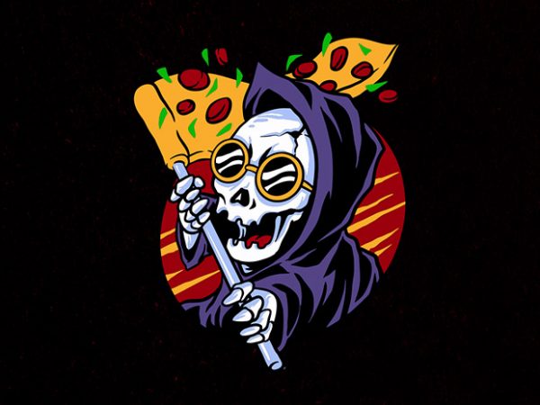 dead of pizza Vector t-shirt design dead of pizza Vector t-shirt design