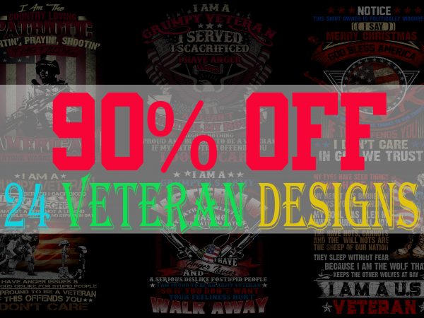 SPECIAL VETERAN BUNDLE PART 2- 24 EDITABLE DESIGNS – 90% OFF-PSD and PNG – LIMITED TIME ONLY! SPECIAL VETERAN BUNDLE PART 2- 24 EDITABLE DESIGNS – 90% OFF-PSD and PNG – LIMITED TIME ONLY!