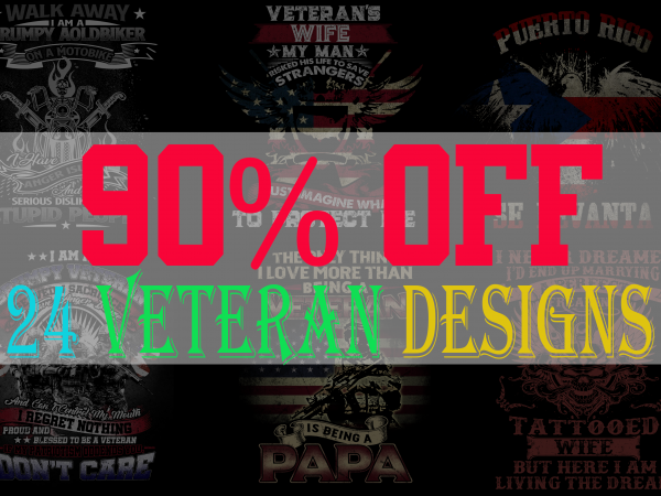 SPECIAL VETERAN BUNDLE PART 3- 24 EDITABLE DESIGNS – 90% OFF-PSD and PNG – LIMITED TIME ONLY! SPECIAL VETERAN BUNDLE PART 3- 24 EDITABLE DESIGNS – 90% OFF-PSD and PNG – LIMITED TIME ONLY!
