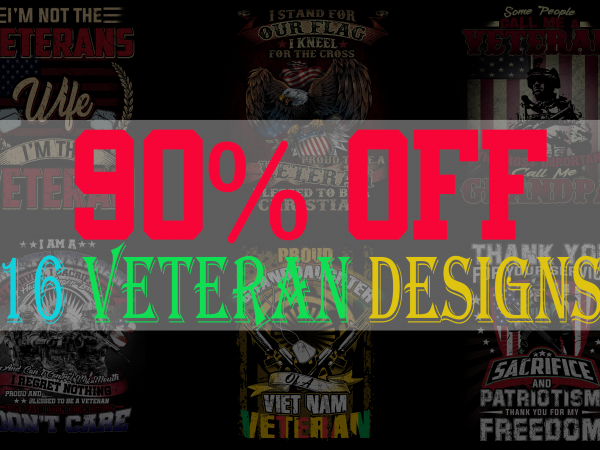 SPECIAL VETERAN BUNDLE PART 4- 16 EDITABLE DESIGNS – 90% OFF-PSD and PNG – LIMITED TIME ONLY! SPECIAL VETERAN BUNDLE PART 4- 16 EDITABLE DESIGNS – 90% OFF-PSD and PNG – LIMITED TIME ONLY!
