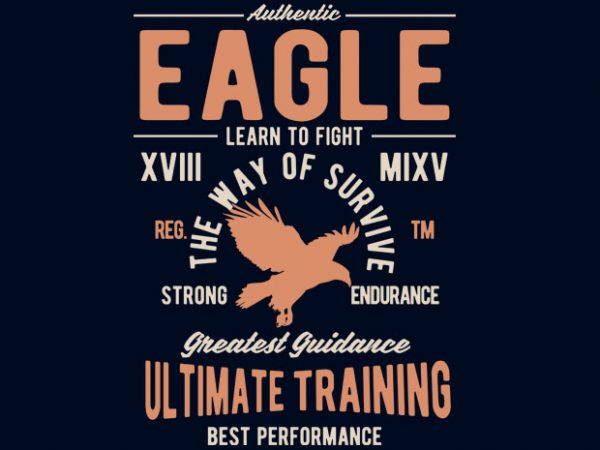 Authentic Eagle Tshirt design buy t shirt design Authentic Eagle Tshirt design buy t shirt design