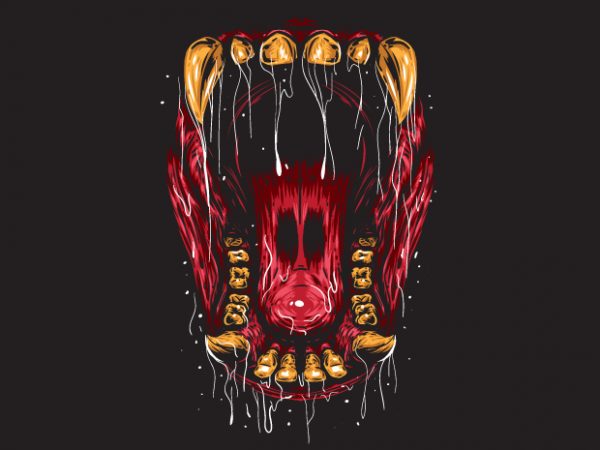 Beast Mouth - Gorilla buy t shirt design Beast Mouth - Gorilla buy t shirt design