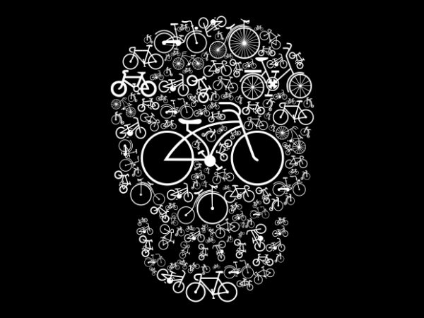 Bicycle Skull buy t shirt design Bicycle Skull buy t shirt design