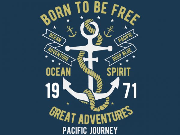 Born To Be Free tshirt design buy t shirt design Born To Be Free tshirt design buy t shirt design