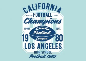 California Football League Tshirt Design buy t shirt design California Football League Tshirt Design buy t shirt design