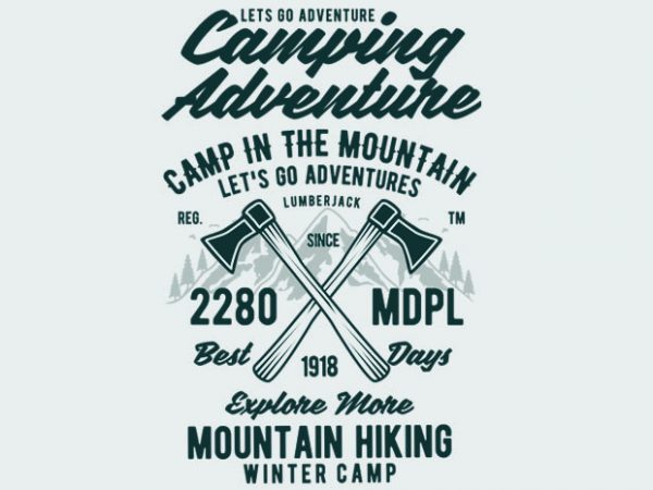Camping Adventure Tshirt Design buy t shirt design Camping Adventure Tshirt Design buy t shirt design