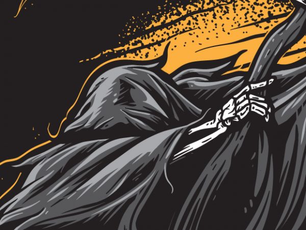 Dabbing Reaper t shirt vector illustration Dabbing Reaper t shirt vector illustration
