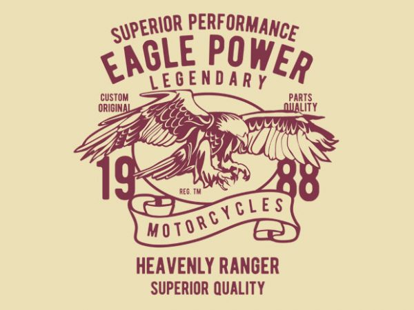 Eagle Power vector tshirt design buy t shirt design Eagle Power vector tshirt design buy t shirt design