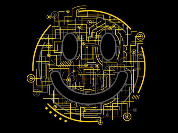 Electric Smiley vector clipart Electric Smiley vector clipart