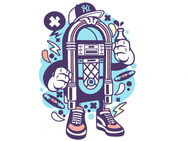 Juke Box vector clipart Juke Box vector clipart