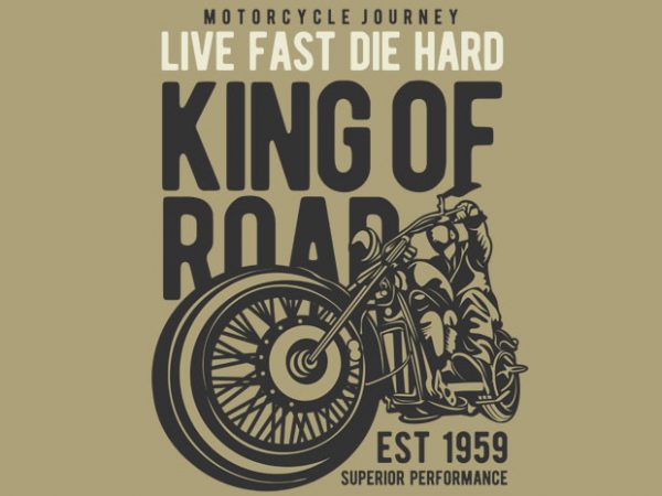 King Of Road buy t shirt design King Of Road buy t shirt design