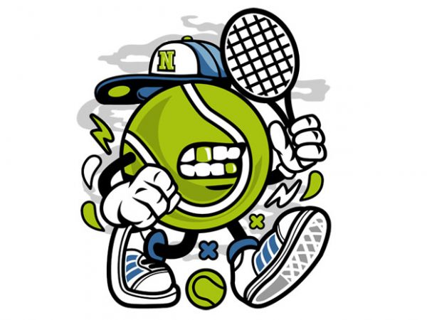 Let’s Play Tennis t shirt vector graphic Let’s Play Tennis t shirt vector graphic