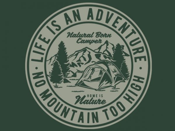 Life Is An Adventure tshirt design buy t shirt design Life Is An Adventure tshirt design buy t shirt design