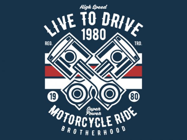 Live To Ride 1980 t-shirt design buy t shirt design Live To Ride 1980 t-shirt design buy t shirt design