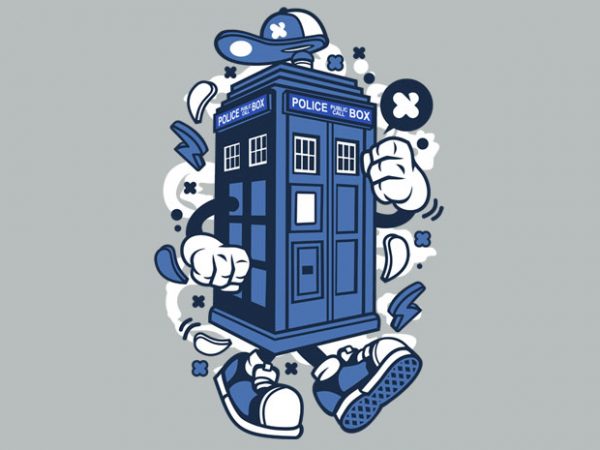 Police Box buy t shirt design Police Box buy t shirt design