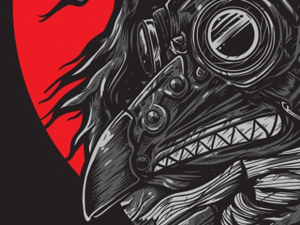 Reaper Bird - Gas Mask buy t shirt design Reaper Bird - Gas Mask buy t shirt design