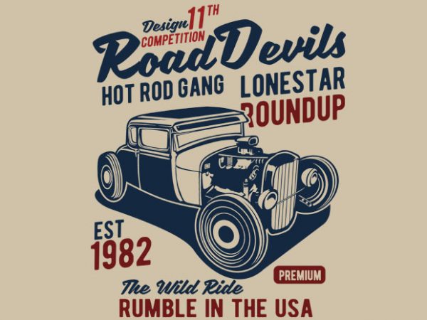Road Devils buy t shirt design Road Devils buy t shirt design