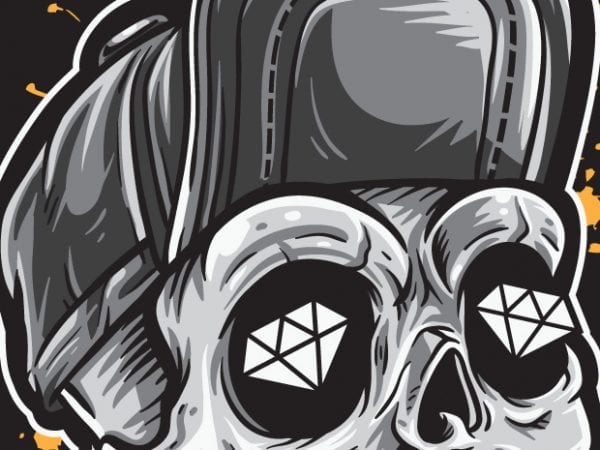 Skull and Diamonds buy t shirt design Skull and Diamonds buy t shirt design