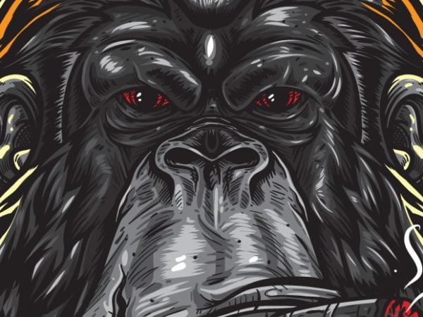 Swag - Gorilla Hipster buy t shirt design Swag - Gorilla Hipster buy t shirt design