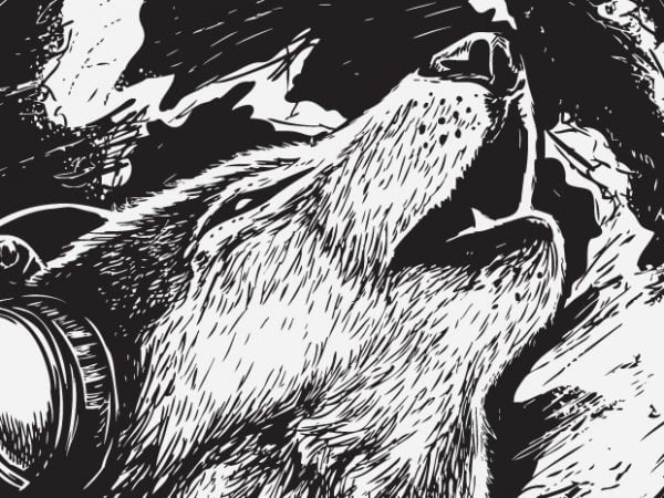 The Night Song - Wolf buy t shirt design The Night Song - Wolf buy t shirt design