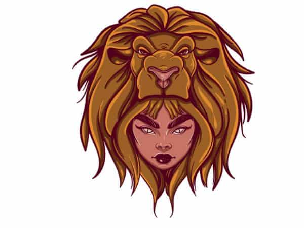 Leo t shirt vector graphic Leo t shirt vector graphic