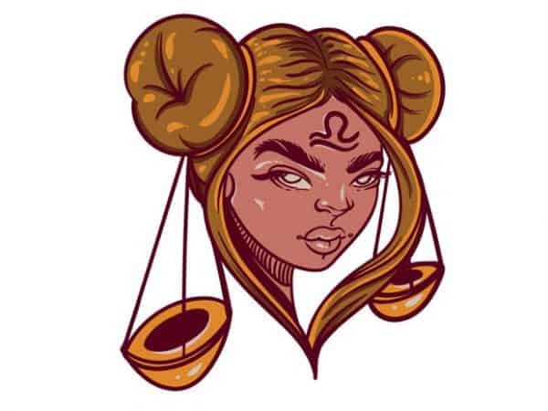 Libra t shirt vector graphic Libra t shirt vector graphic