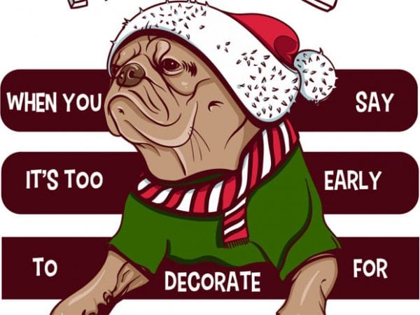 Santa pug buy t shirt design Santa pug buy t shirt design