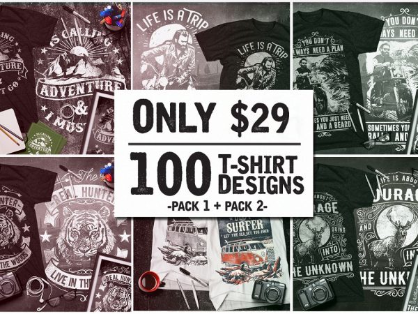 100 T-Shirt Designs Collection 100 T-Shirt Designs Collection