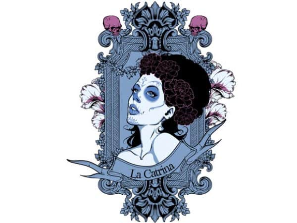 La Catrina buy t shirt design La Catrina buy t shirt design