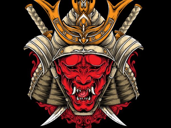 Oni Samurai buy t shirt design Oni Samurai buy t shirt design