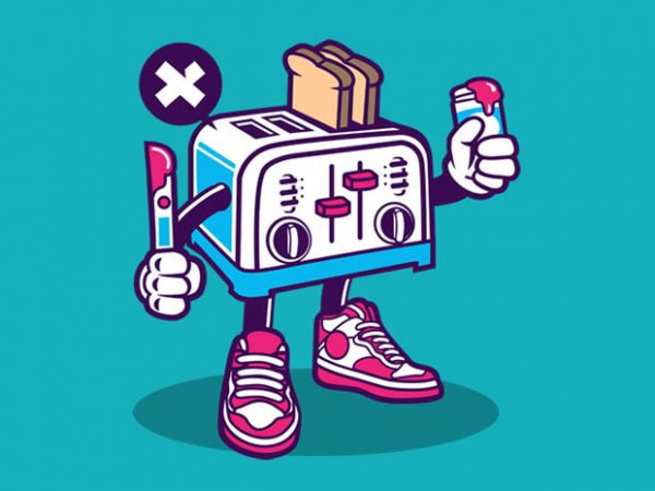 Toaster t shirt designs for sale Toaster t shirt designs for sale