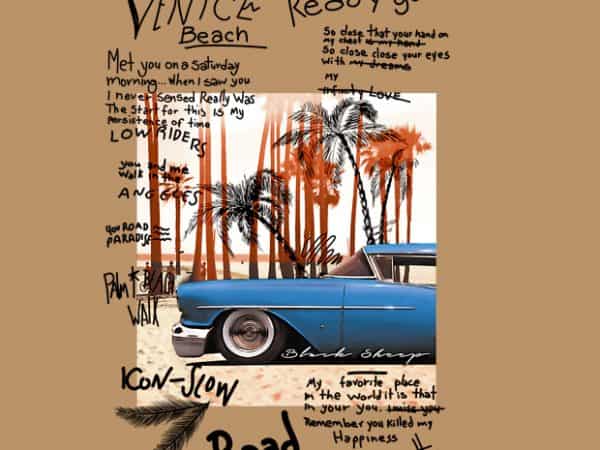 Classic Beach Venice buy t shirt design Classic Beach Venice buy t shirt design